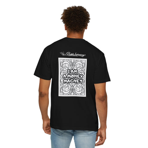 The Manifest and Multiply T-Shirt | Unisex Garment-Dyed Tee with Unique Design
