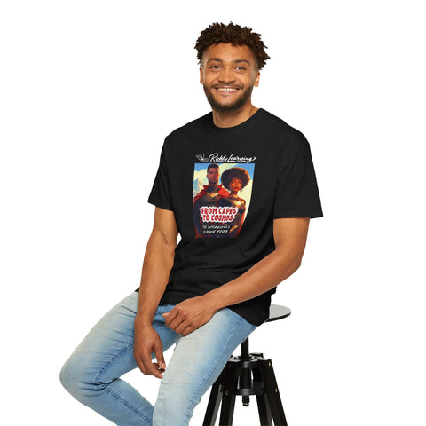 Capes to Cosmos T-Shirt | Unisex Garment-Dyed Tee with Unique Design