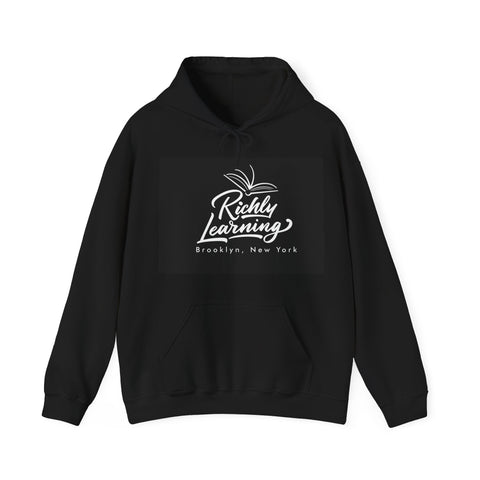 Richly Learning (Vertical Logo) Unisex Heavy Blend™ Hooded Sweatshirt