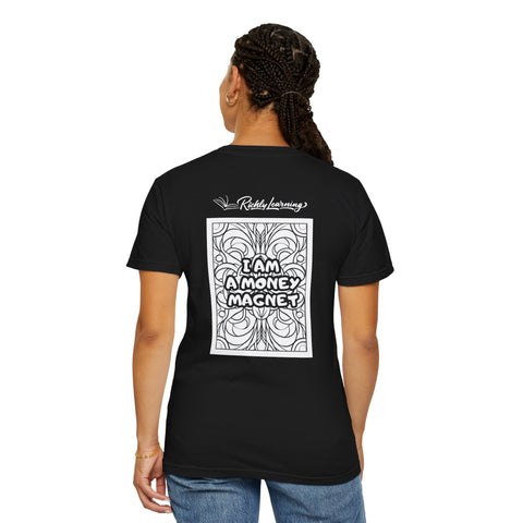 The Manifest and Multiply T-Shirt | Unisex Garment-Dyed Tee with Unique Design