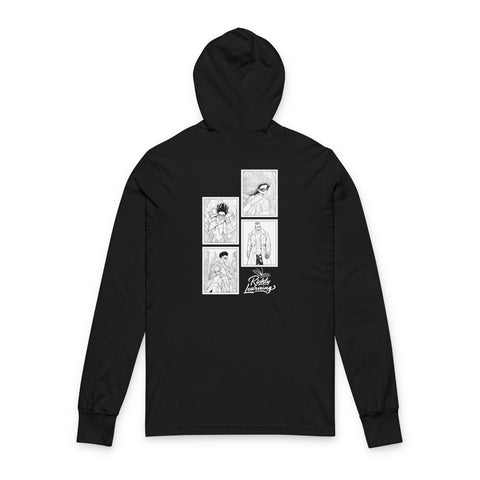 Anime Allure Vol2 | Superhero Graphic Long Sleeve Hoodie