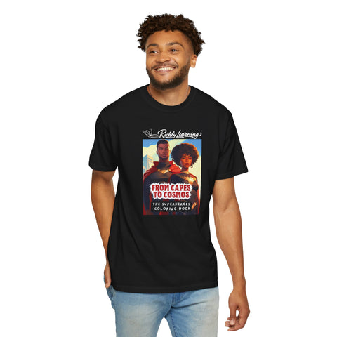 Capes to Cosmos T-Shirt | Unisex Garment-Dyed Tee with Unique Design