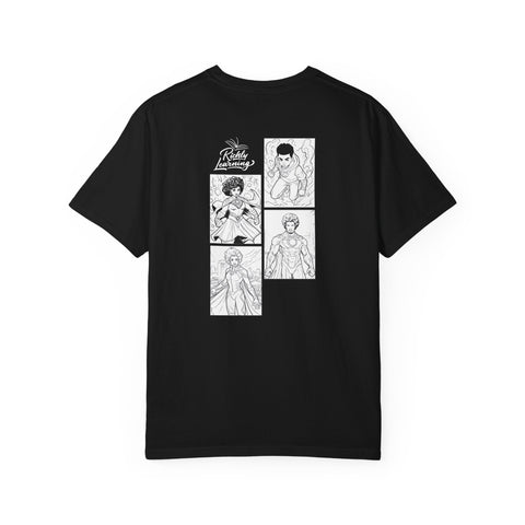 Capes to Cosmos T-Shirt | Unisex Garment-Dyed Tee with Unique Design