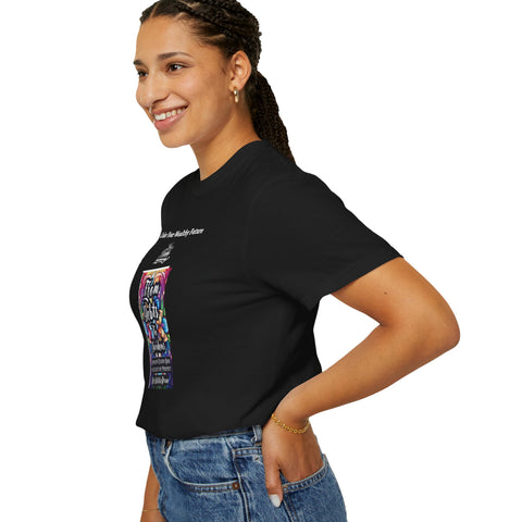 The Manifest and Multiply T-Shirt | Unisex Garment-Dyed Tee with Unique Design