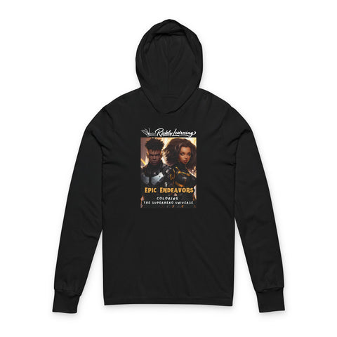 Epic Endeavors | Superhero Graphic Long Sleeve Hoodie