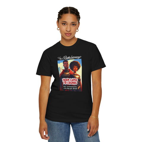 Capes to Cosmos T-Shirt | Unisex Garment-Dyed Tee with Unique Design