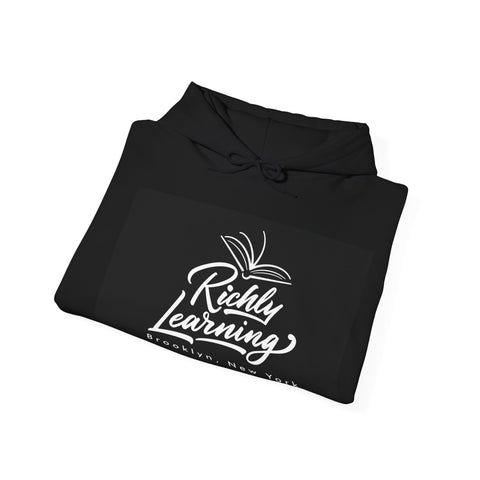 Richly Learning (Vertical Logo) Unisex Heavy Blend™ Hooded Sweatshirt