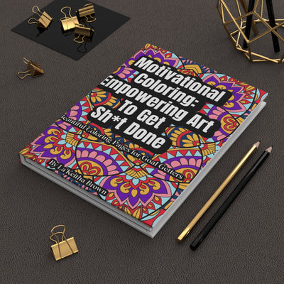Motivationa Journal Matte | Hardcover Journal Matte | Richly Learning