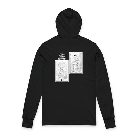 Epic Endeavors | Superhero Graphic Long Sleeve Hoodie