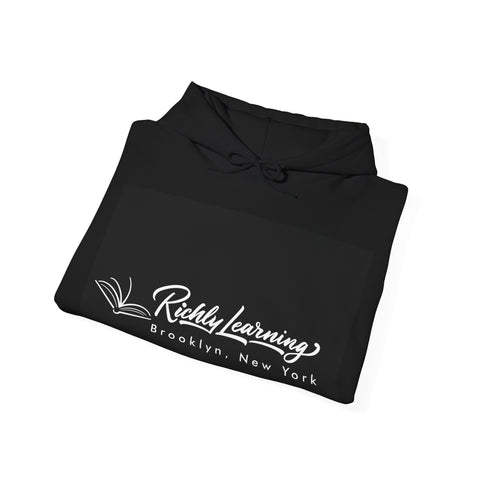 Richly Learning  (Horizontal Logo) Unisex Heavy Blend™ Hooded Sweatshirt