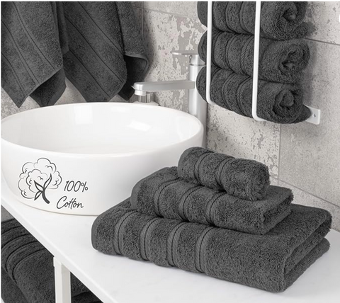 3-Piece Bath Towel Set