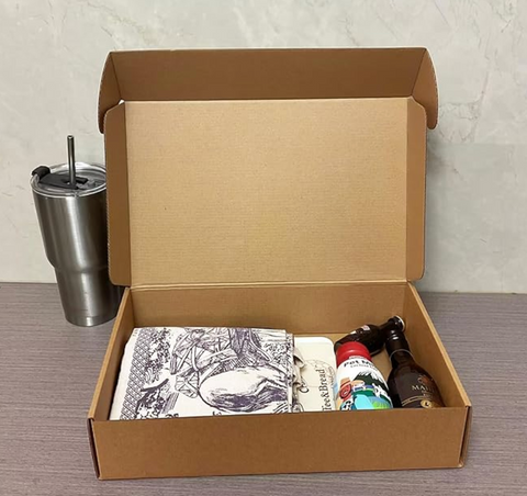 Holiday Black Santa Vibes Gift Wrap