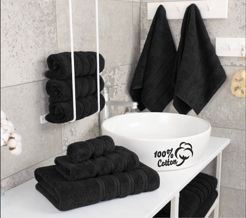 3-Piece Bath Towel Set