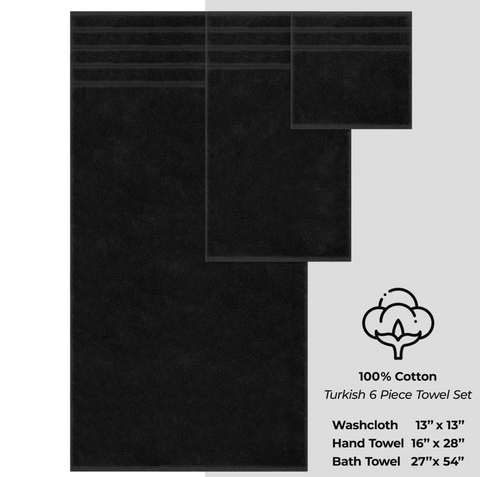 3-Piece Bath Towel Set