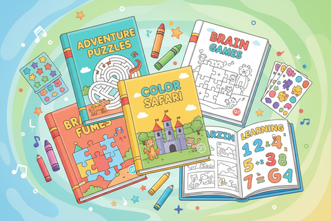 Activity books animation